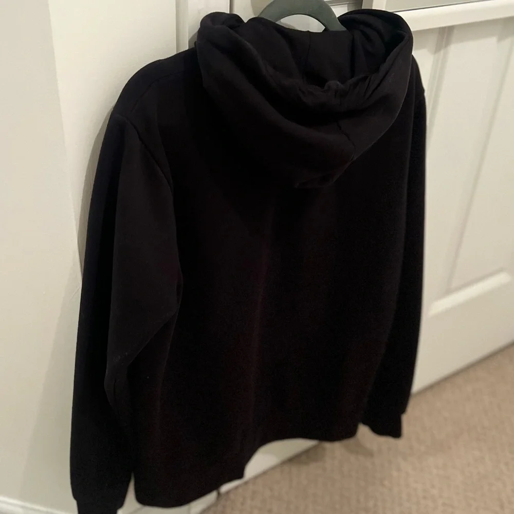 3/$19 Kronstadt Lars black Recycled cotton hoodie sweatshirt